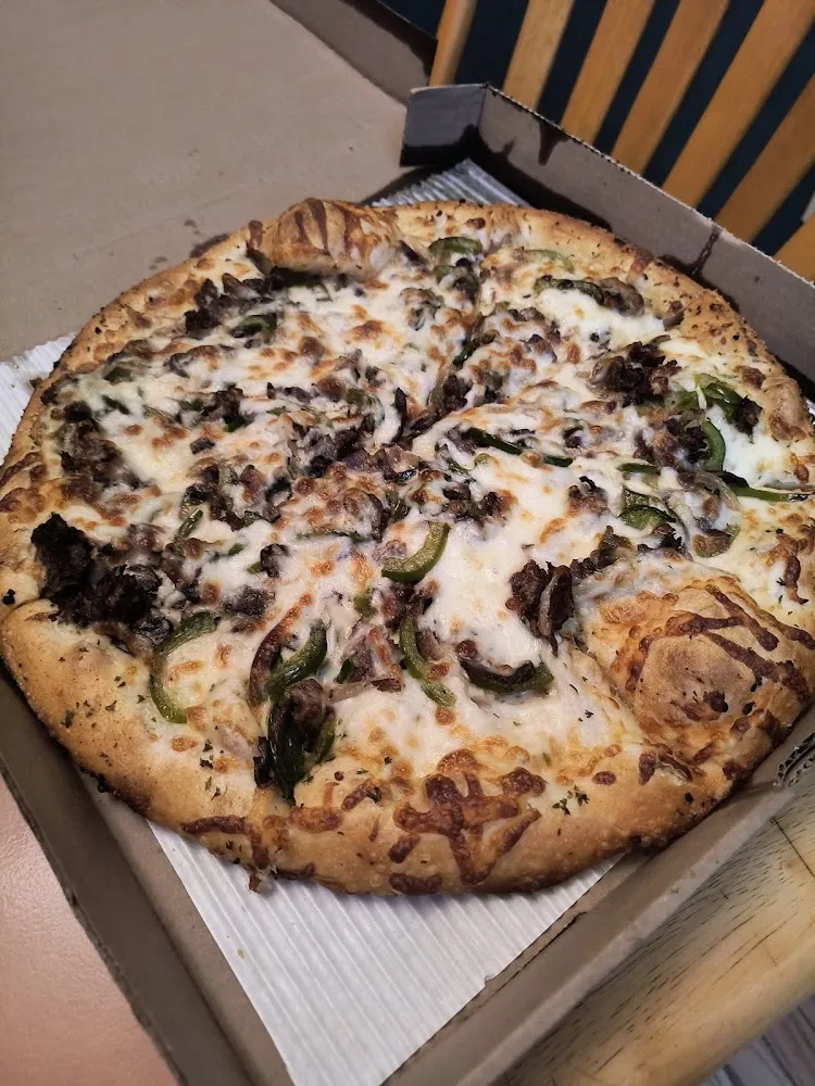Philly Cheesesteak Pizza